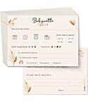 Babyparty Ratespiel Babywette 25 Karten