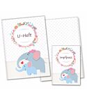 U-Heft- und Impfpasshülle Mommy Love Dots