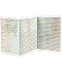 Blanko Fahrzeugscheinhülle transparent