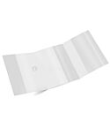 Mutterpasshülle 3-teilig transparent Mutterpass Schutzhülle Blanco (glanz)
