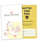 Mutter-Kind-Pass Hülle Hab dich lieb (Ente, ohne Personalisierung)
