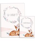 U-Heft Hülle Set Rehkitz