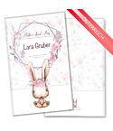 Mutter-Kind-Pass Hülle Cute Bunny