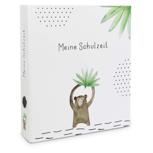 Sammelordner Meine Schulzeit (Affe)