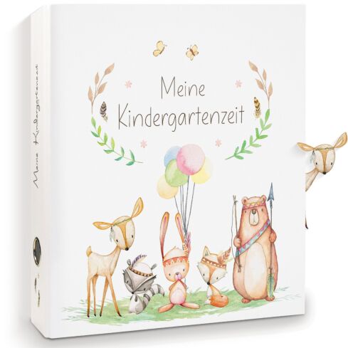 Sammelordner Meine Kindergartenzeit (Cute Boho Freunde)