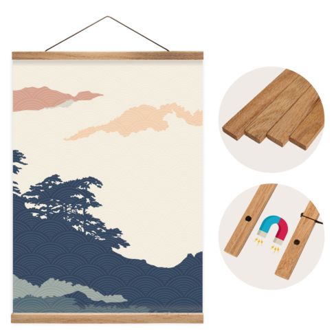 Holz Bilderrahmen (Eiche, 60 cm)