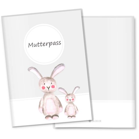 Mutterpasshülle 3-teilig Waldtiere