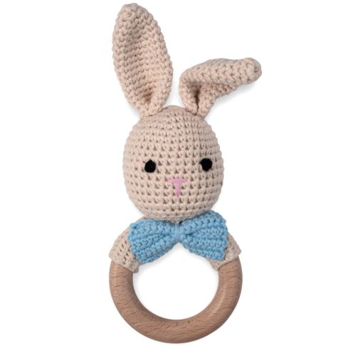 Häkelrassel Hase Junge