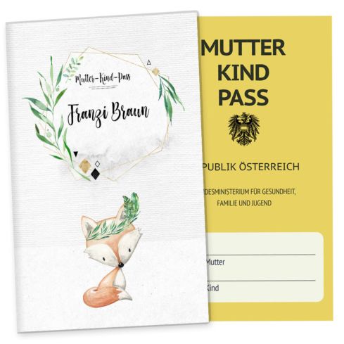 Mutter-Kind-Pass Hülle Fuchs