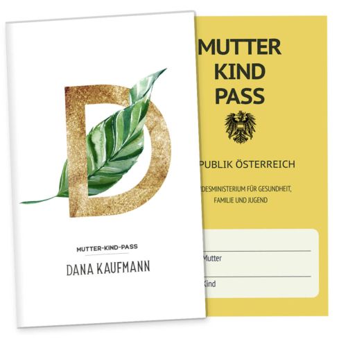Mutter-Kind-Pass Hülle Buchstabe