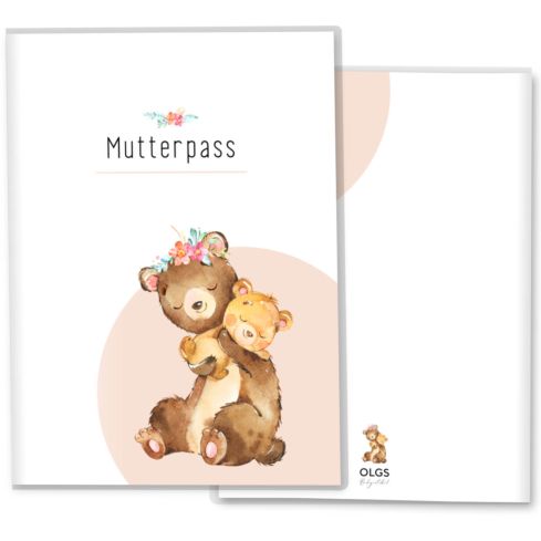 Mutterpasshülle Hab dich lieb
