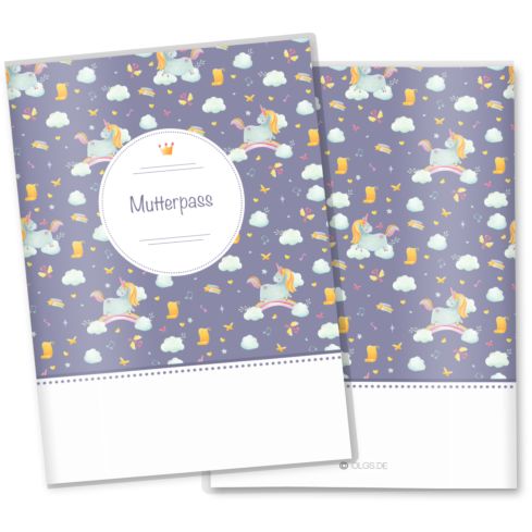 Mutterpasshülle Unicorn Dreams