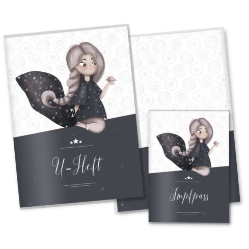 U-Heft- und Impfpasshülle Sternenfee
