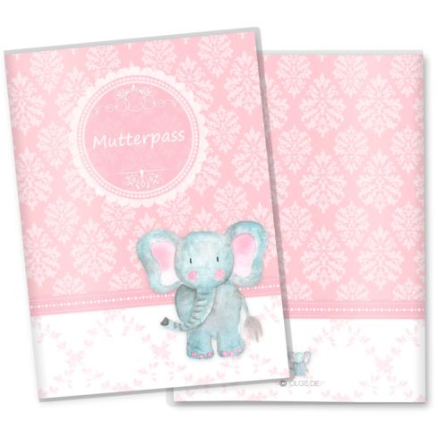 Mutterpasshülle rosa Little Lady