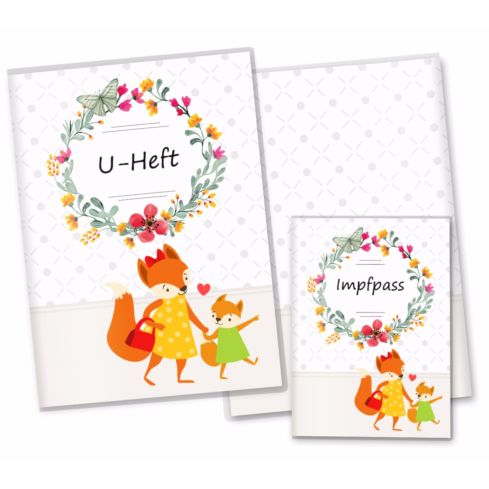 U-Heft- und Impfpasshülle Mommy Love Butterfly