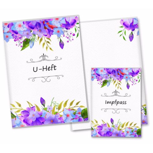 U-Heft- und Impfpasshülle Florentina