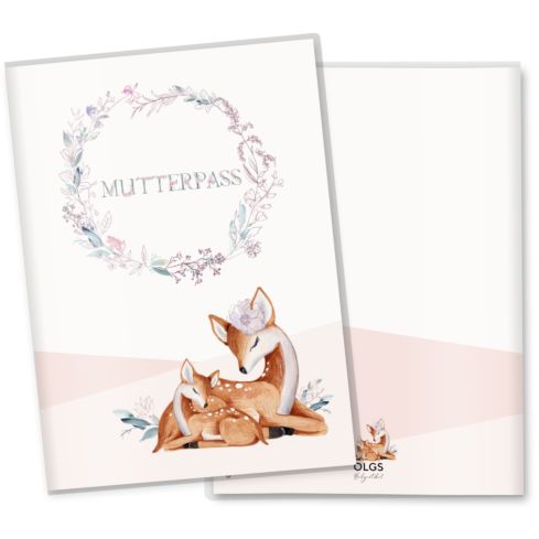 Mutterpasshülle Rehkitz