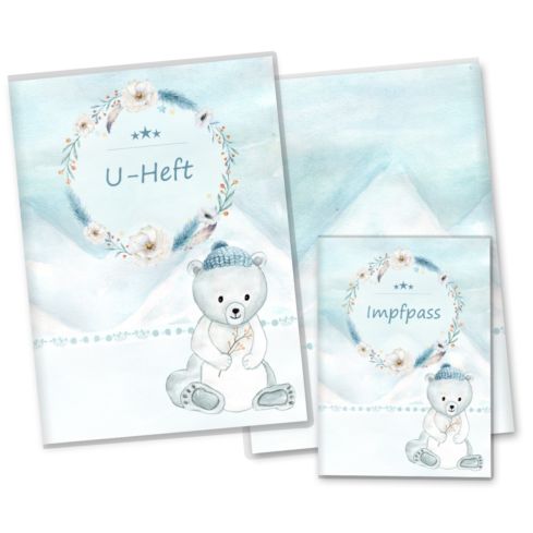 U-Heft- und Impfpasshülle Nordpol