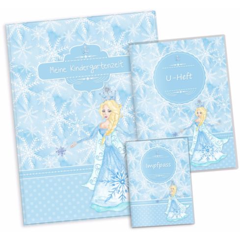 Geschenkset die Eiskönigin "Meine Kindergartenzeit" Geschenkidee zur Geburt