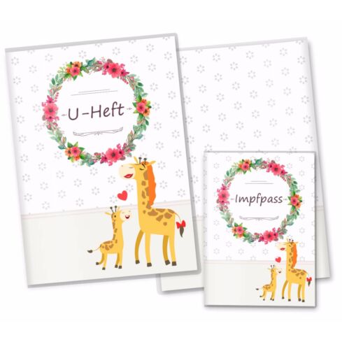 U-Heft- und Impfpasshülle Mommy Love Daisy