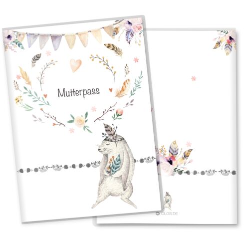 Mutterpasshülle Boho Freunde