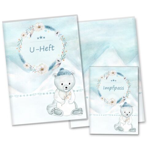 U-Heft- und Impfpasshülle Nordpol
